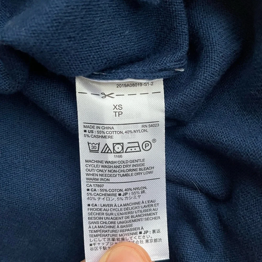 Women’s‎  Blue V-Neck Sweater